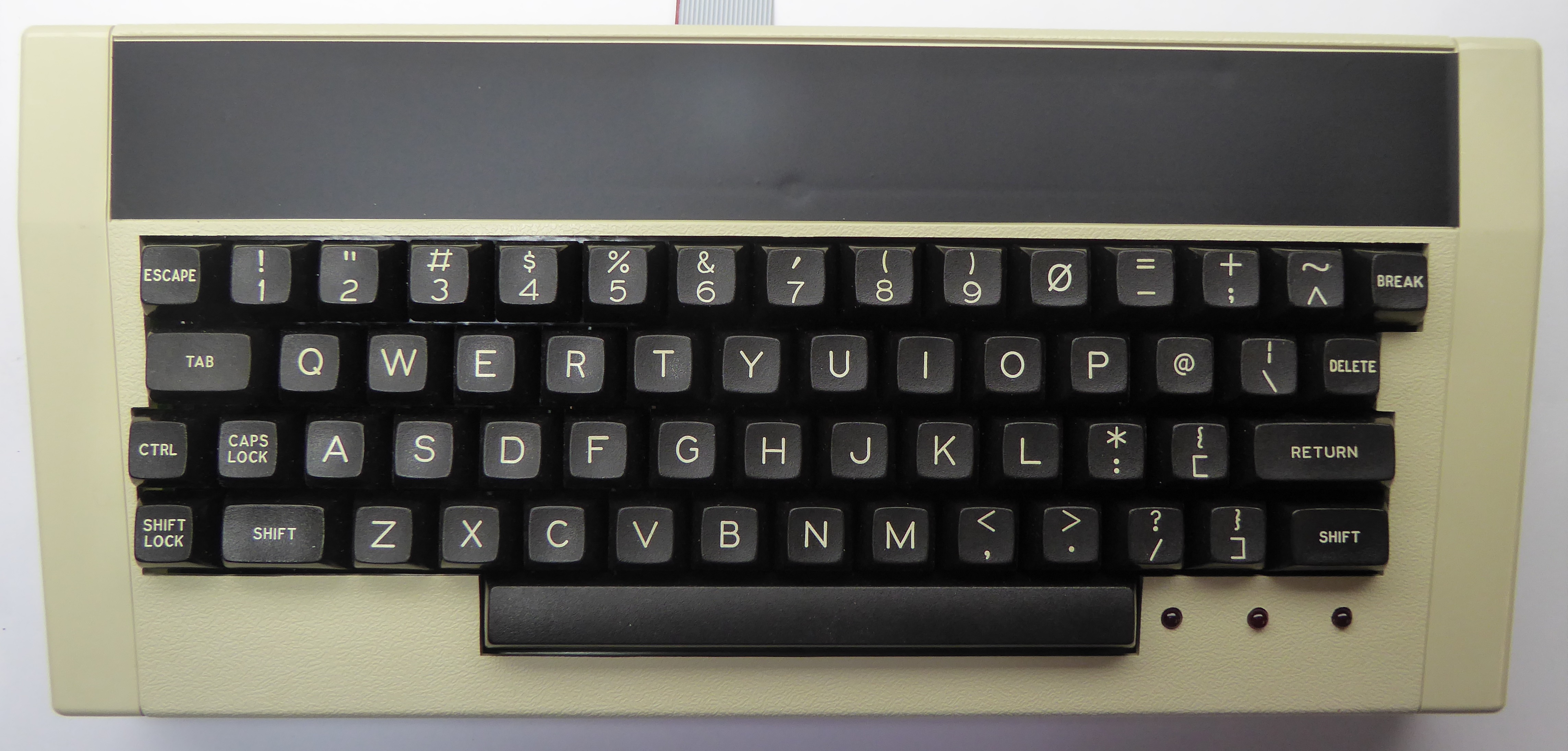 My Replica Acorn System Keyboard Electron Version Photo