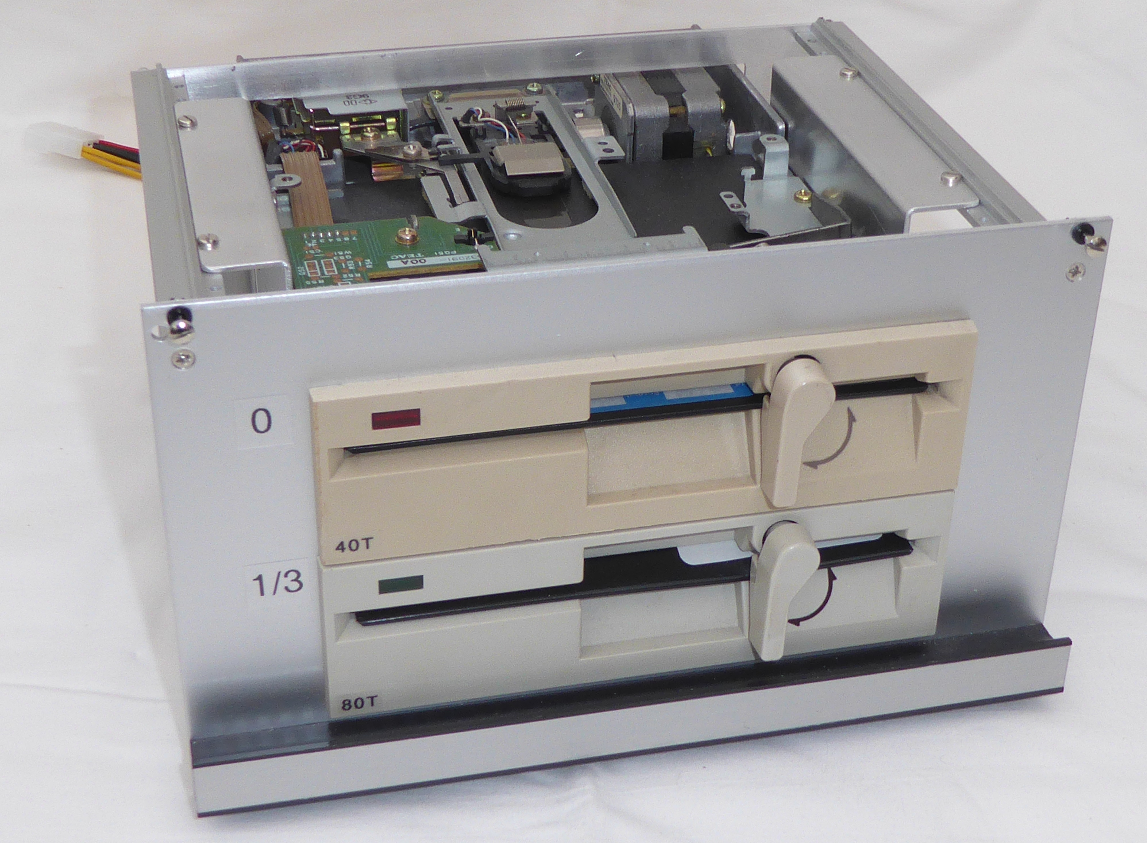 Dual 5.25" Floppy Drive Module (Horizontal) Photo