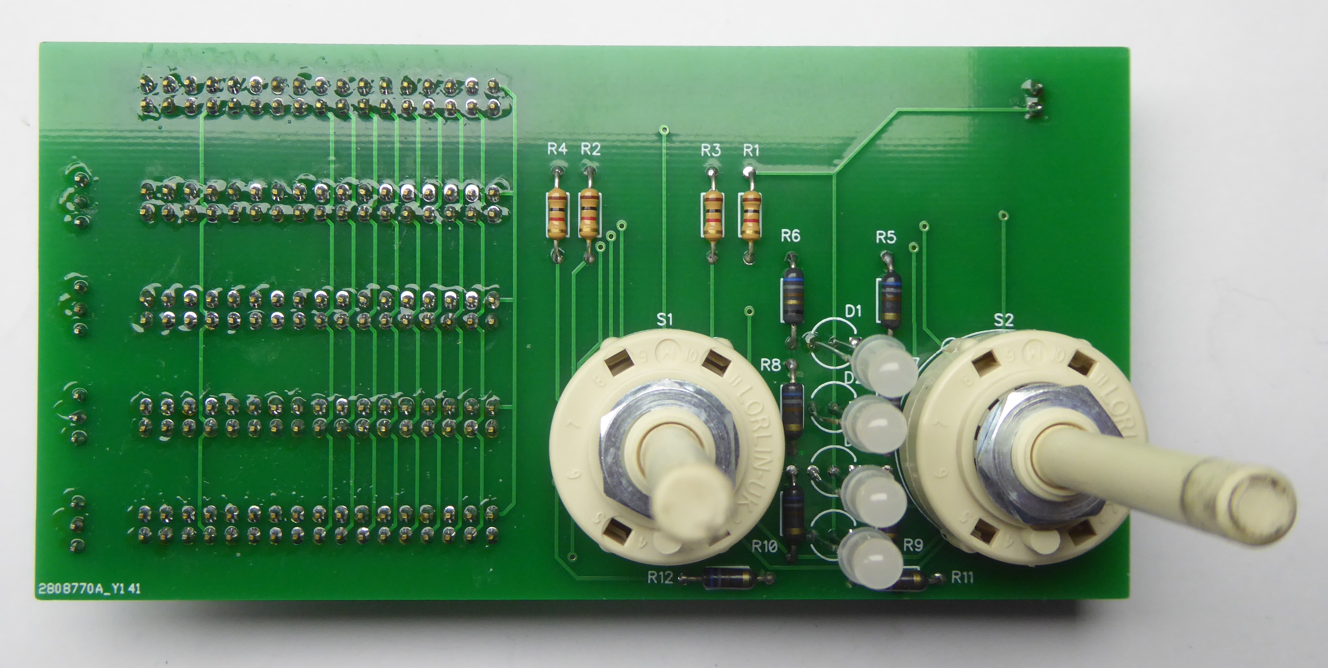 Floppy Drive Selector Board Top Side