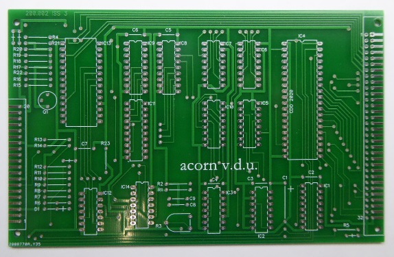 Replica 80x25 VDU Interface Board&nbsp;PCB
