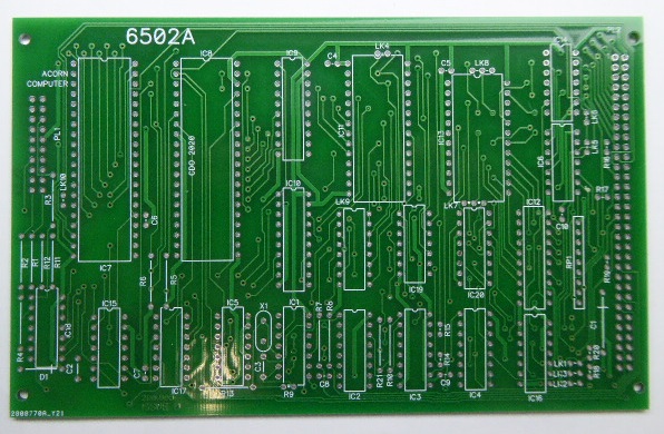 Replica 6502A CPU Board PCB