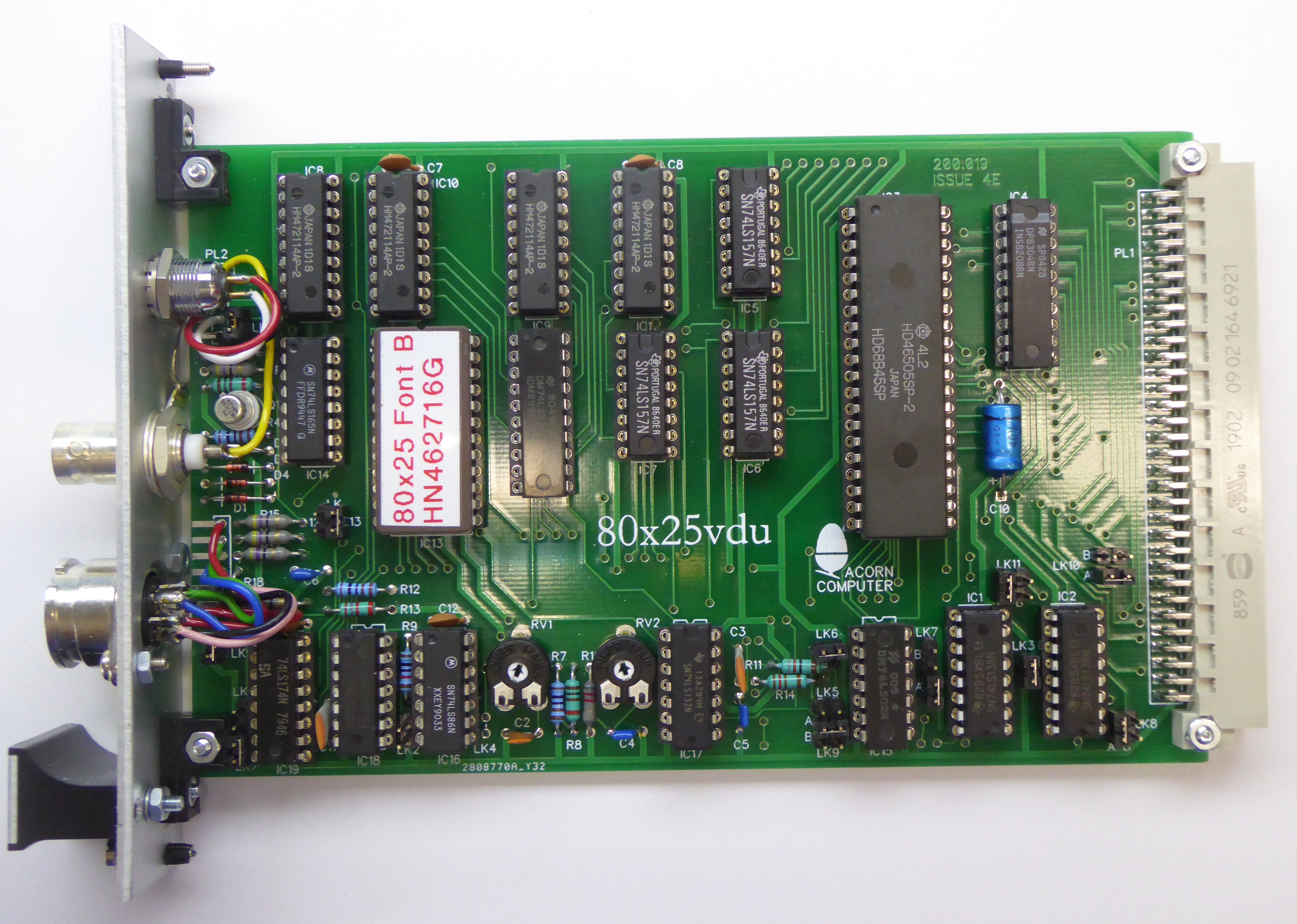 80x25 VDU Interface Board&nbsp;(Enhanced) Photo