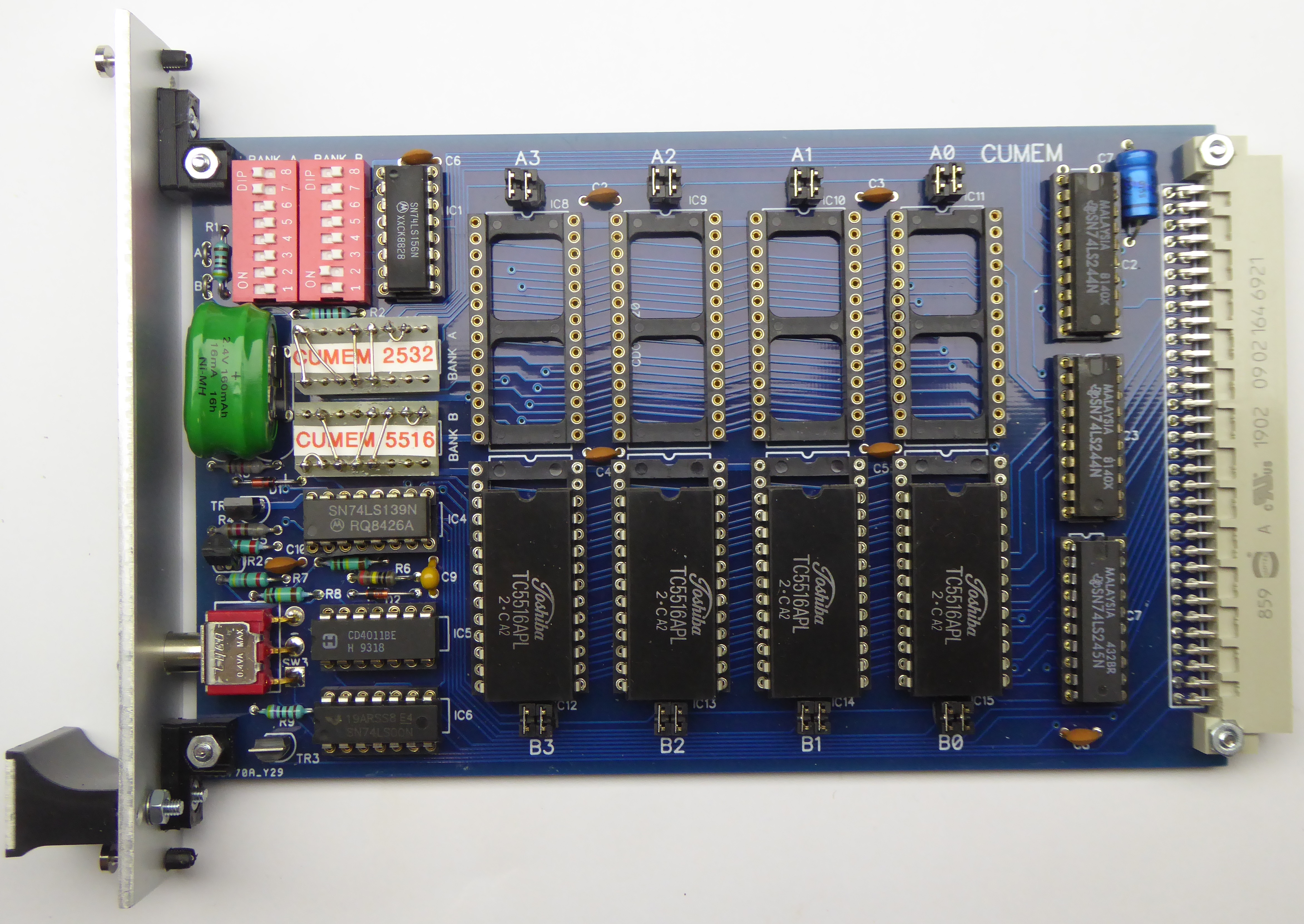 Replica CUMEM Universal Memory Carrier Board Photo