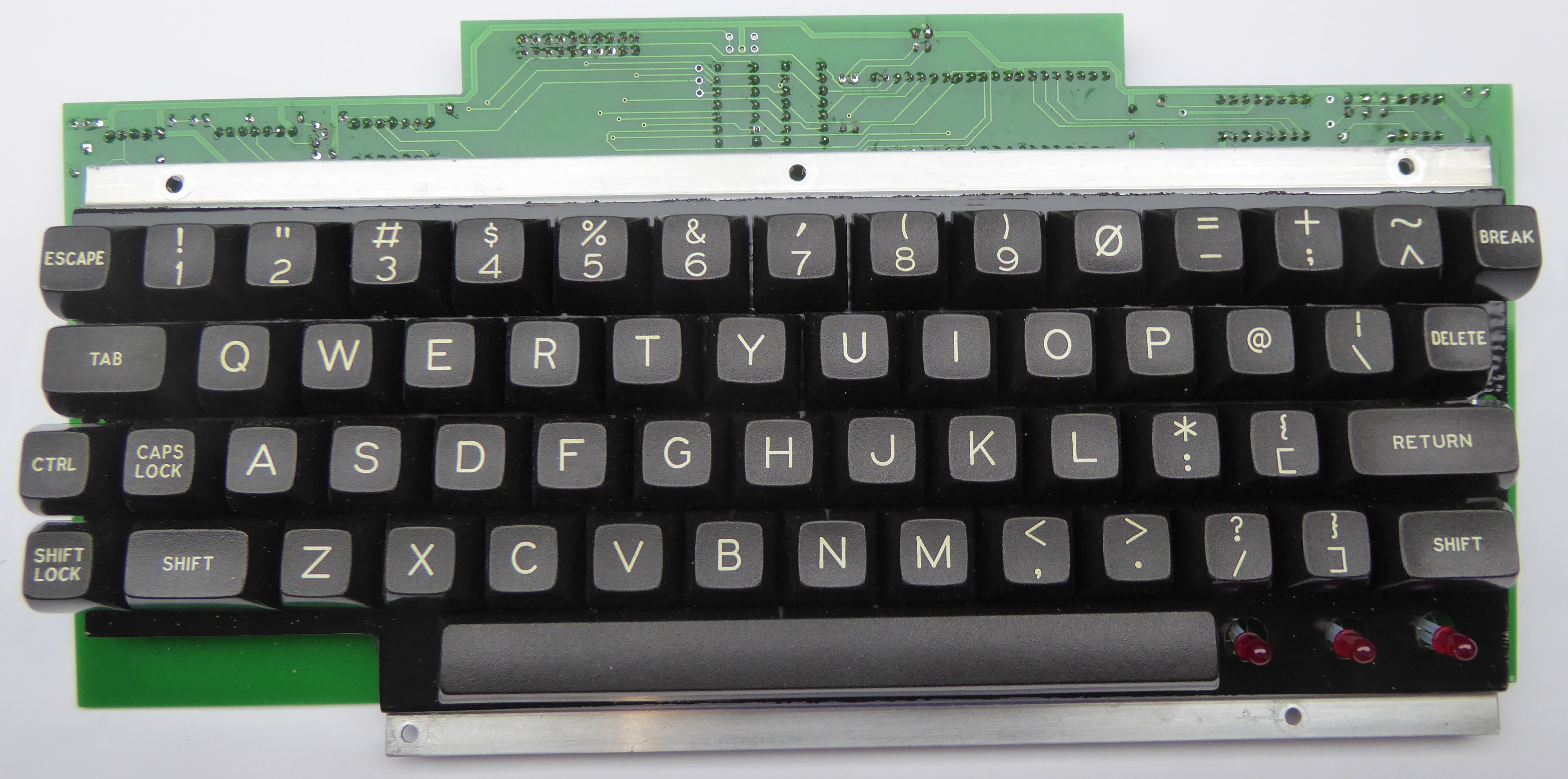 ASCII Keyboard (Electron) with Keyswitches