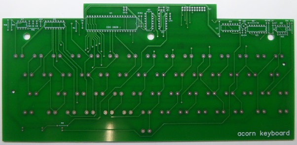 ASCII Keyboard (Electron) PCB