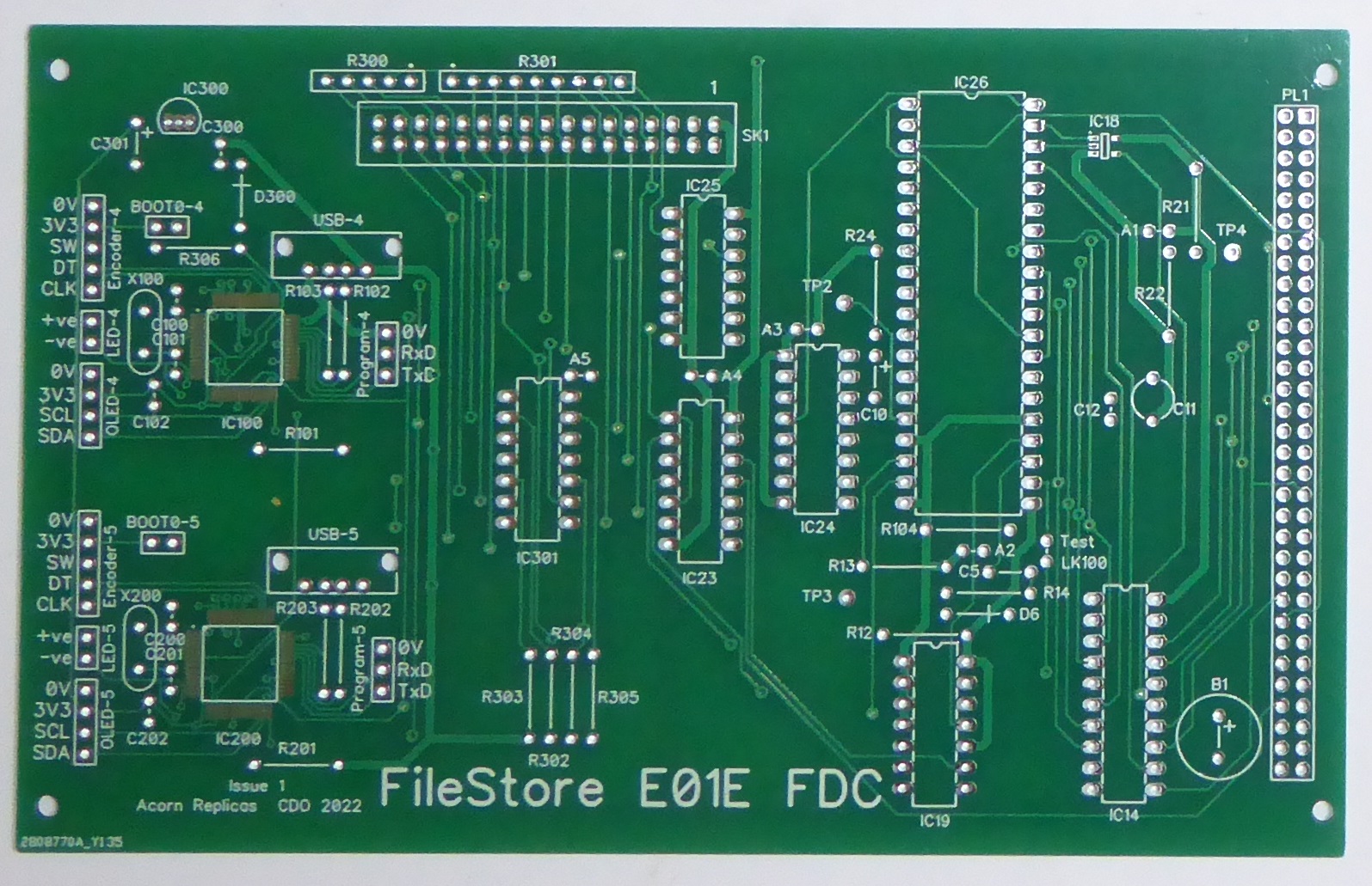 FileStore E01E FDC PCB