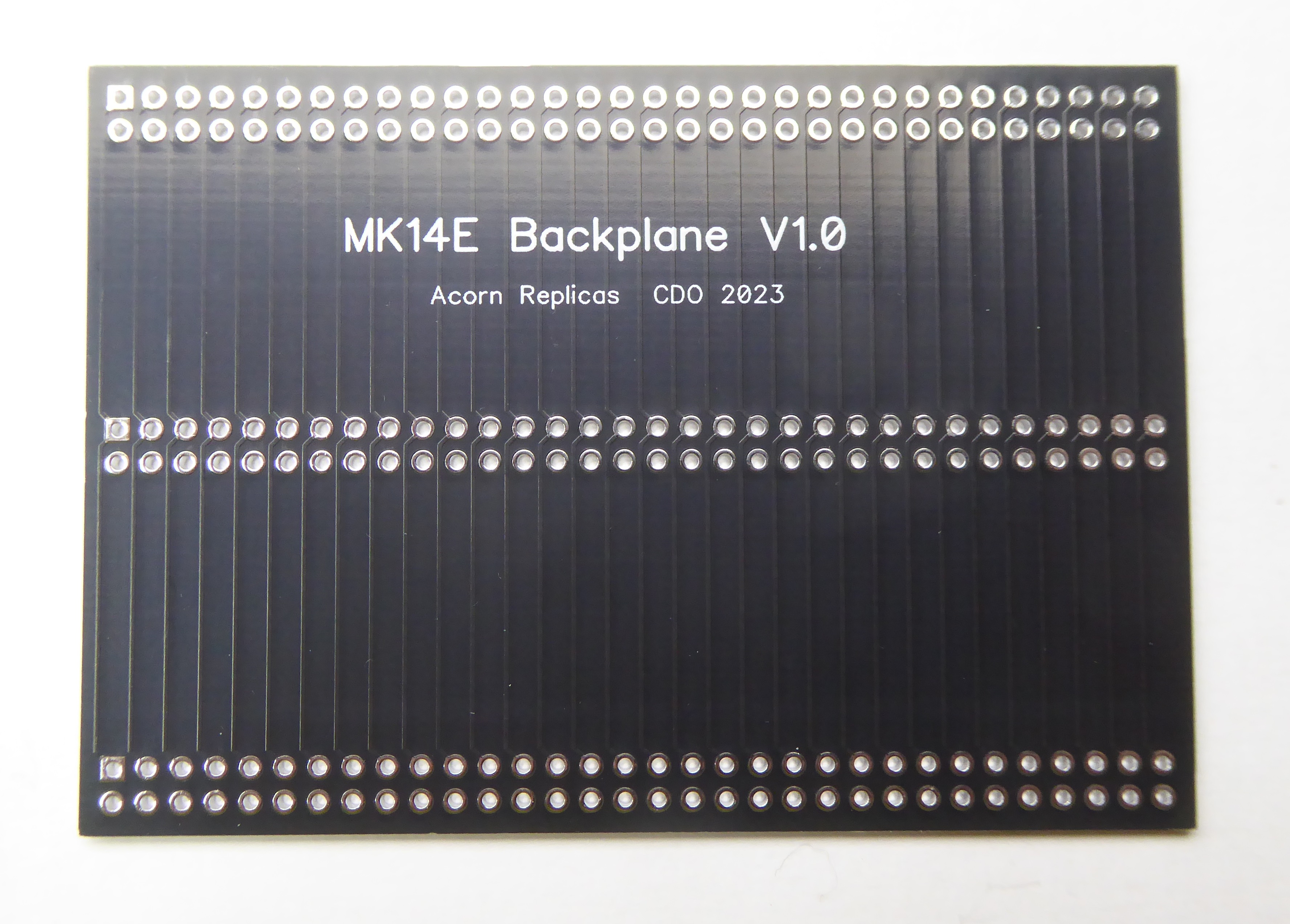 MK14E Backplane PCB