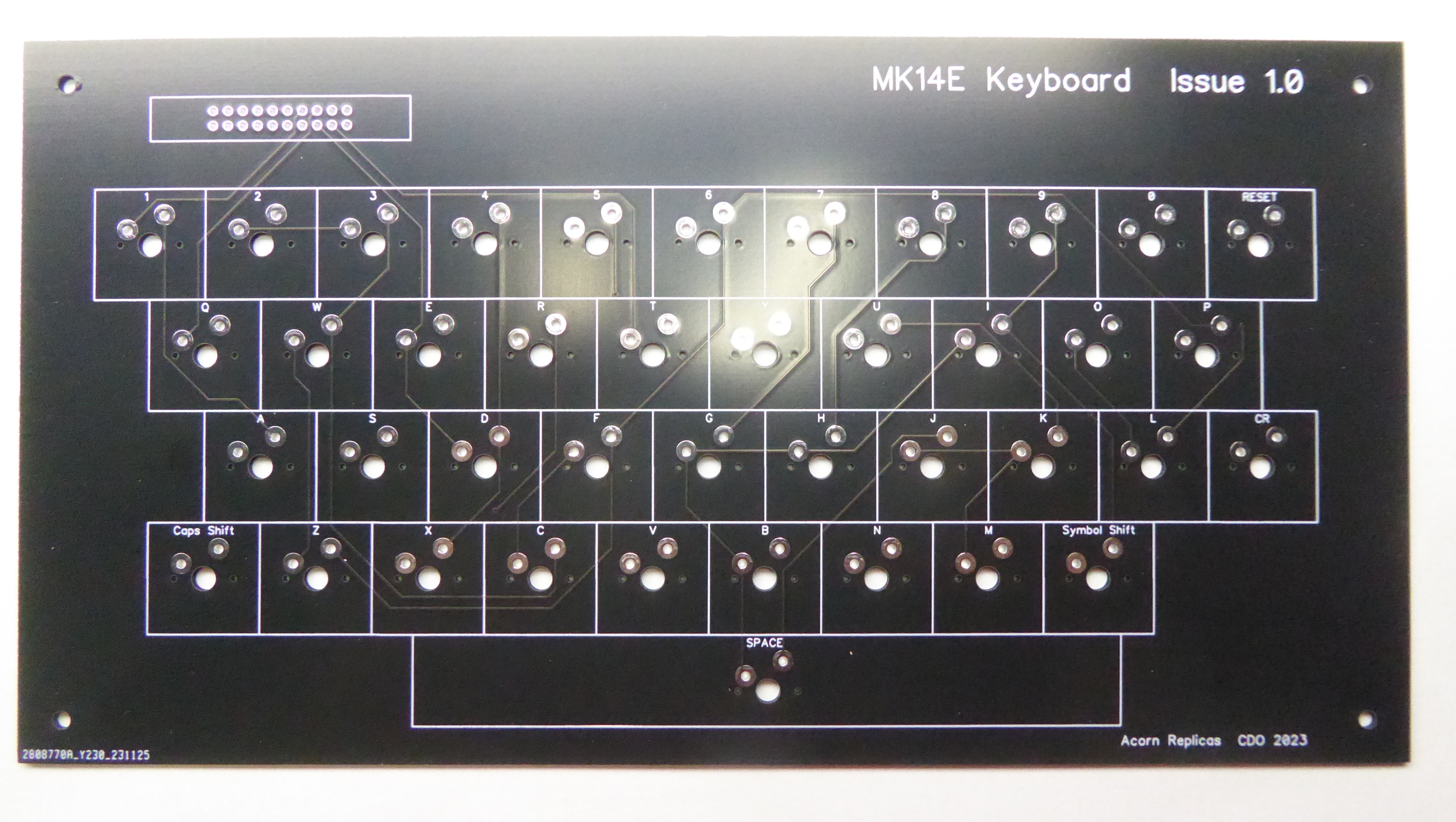 MK14E Keyboard PCB