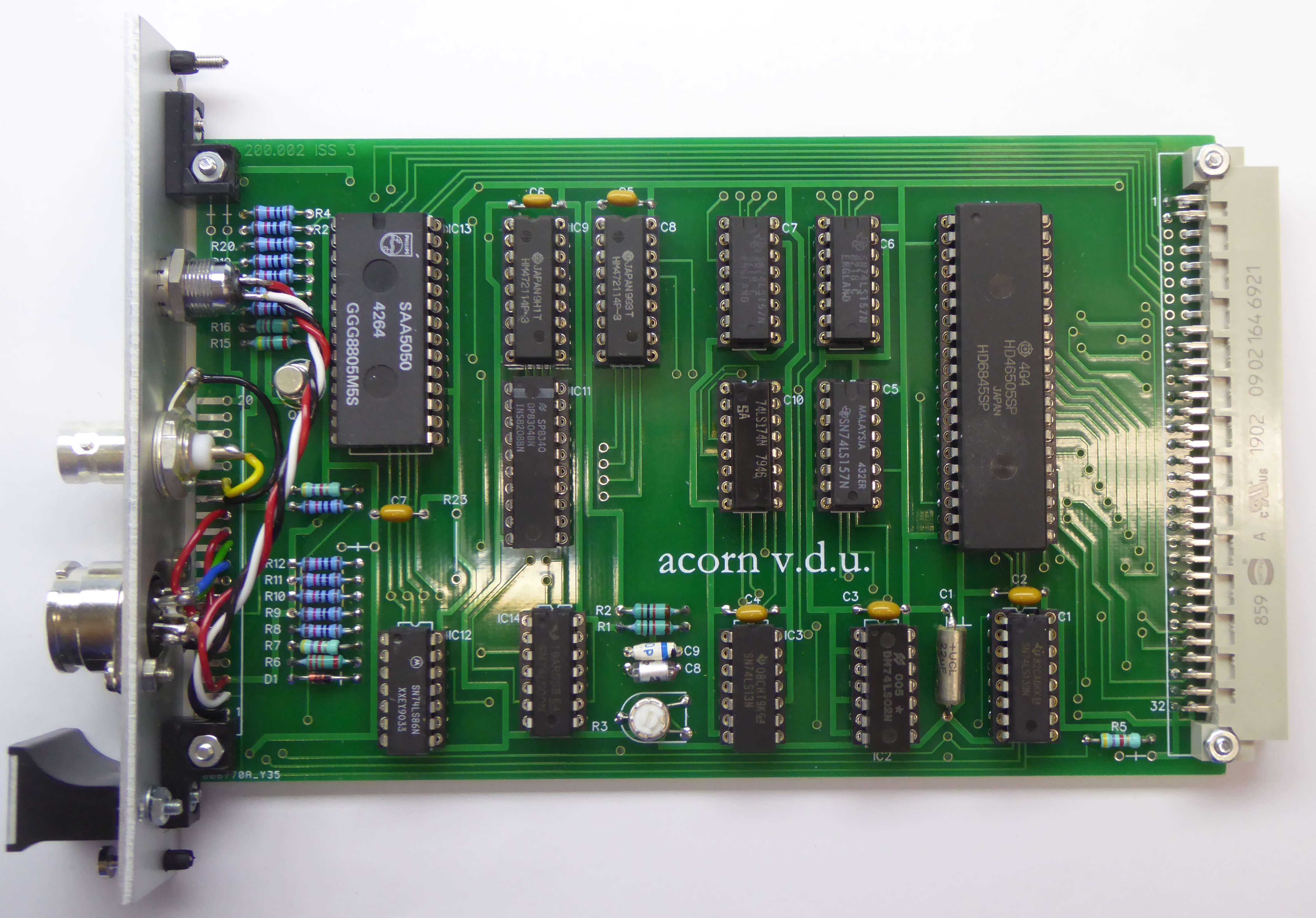 Replica 40x25 VDU (Teletext) Interface Board  Photo