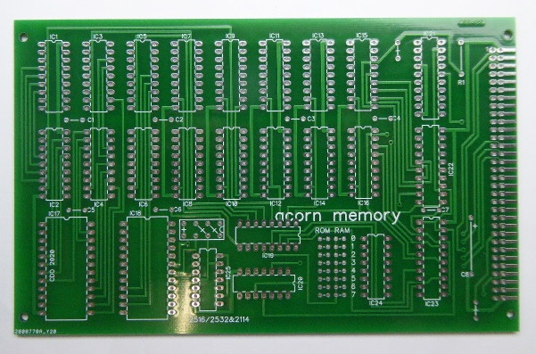 Replica 8K RAM + 8K ROM Board PCB