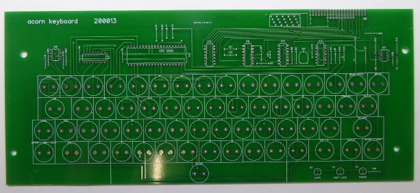 Replica ASCII Keyboard PCB