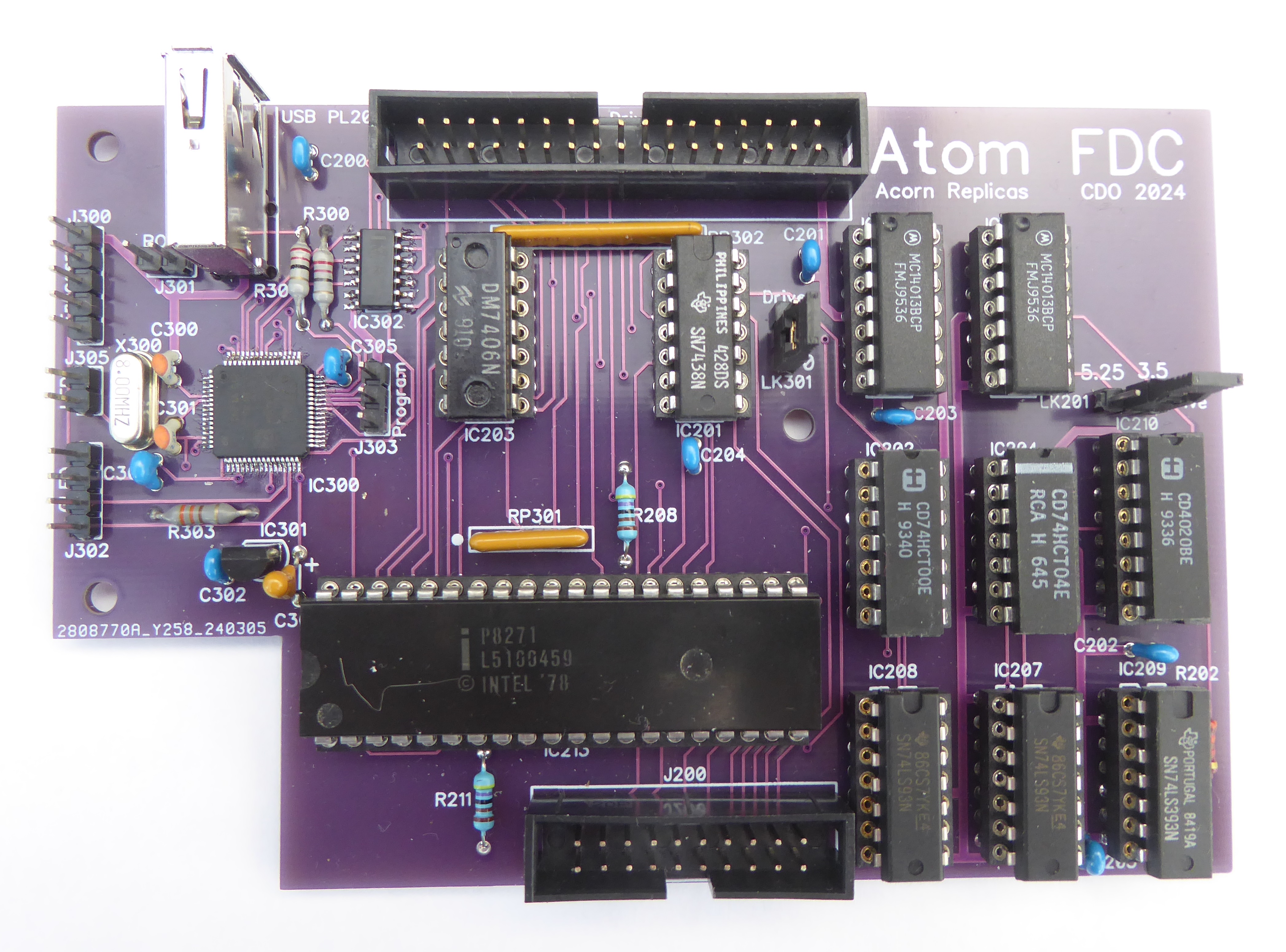 Replica Atom FDC Board