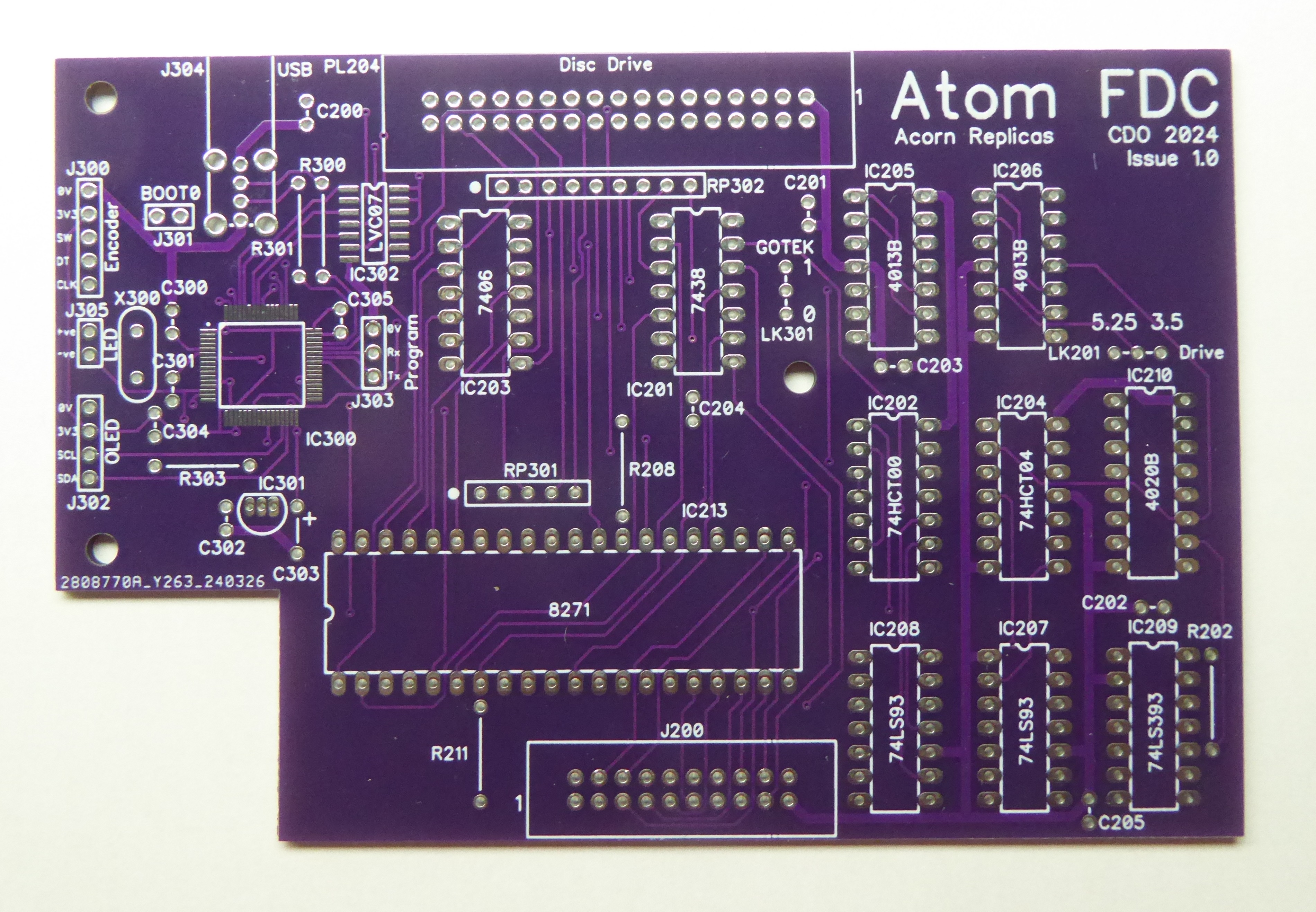 Replica Atom FDC PCB