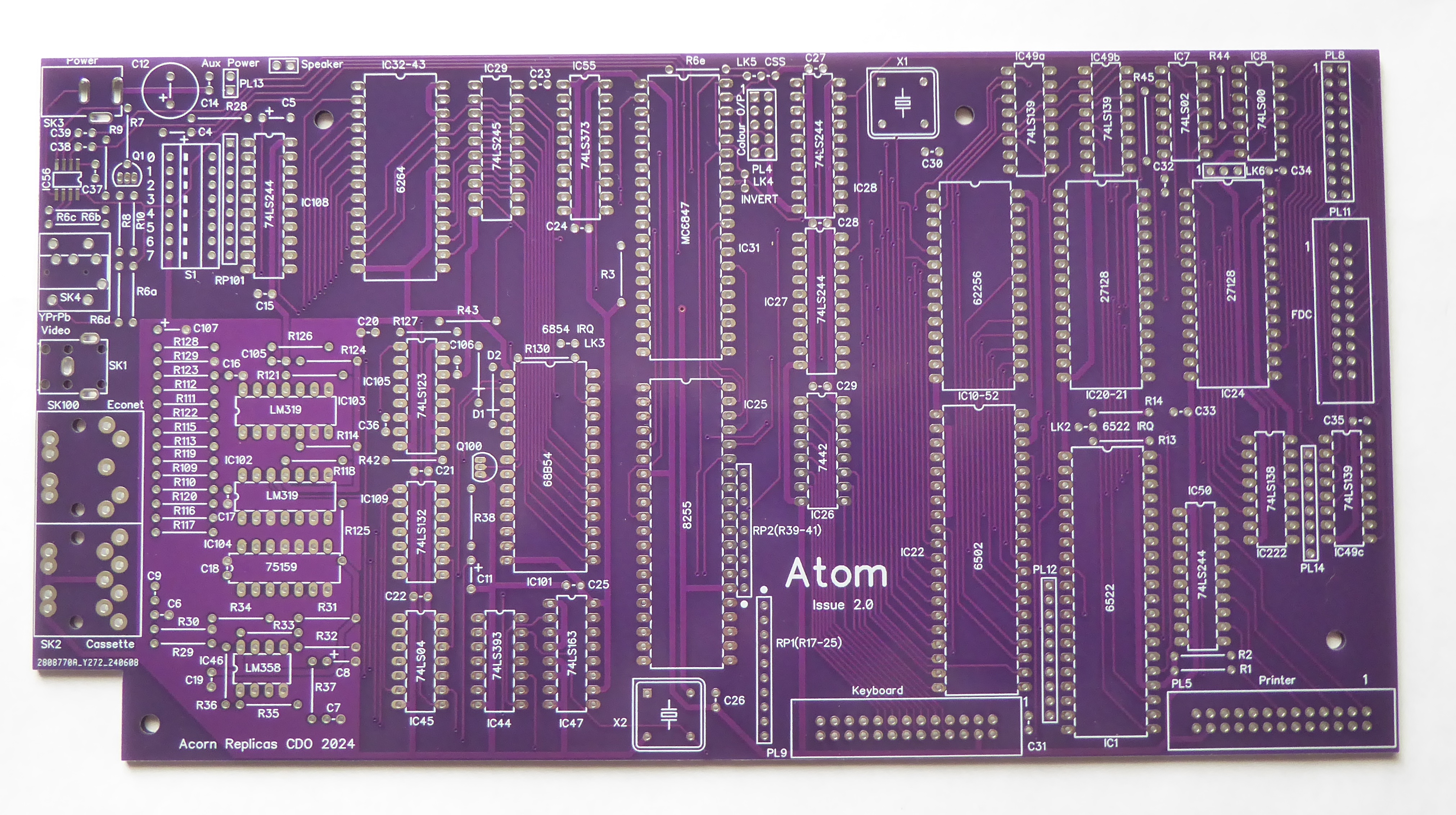 Atom Mainboard Issue 2 PCB