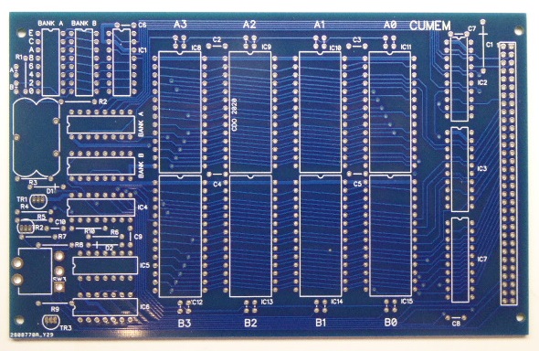 Replica CUMEM Universal Memory Carrier Board PCB