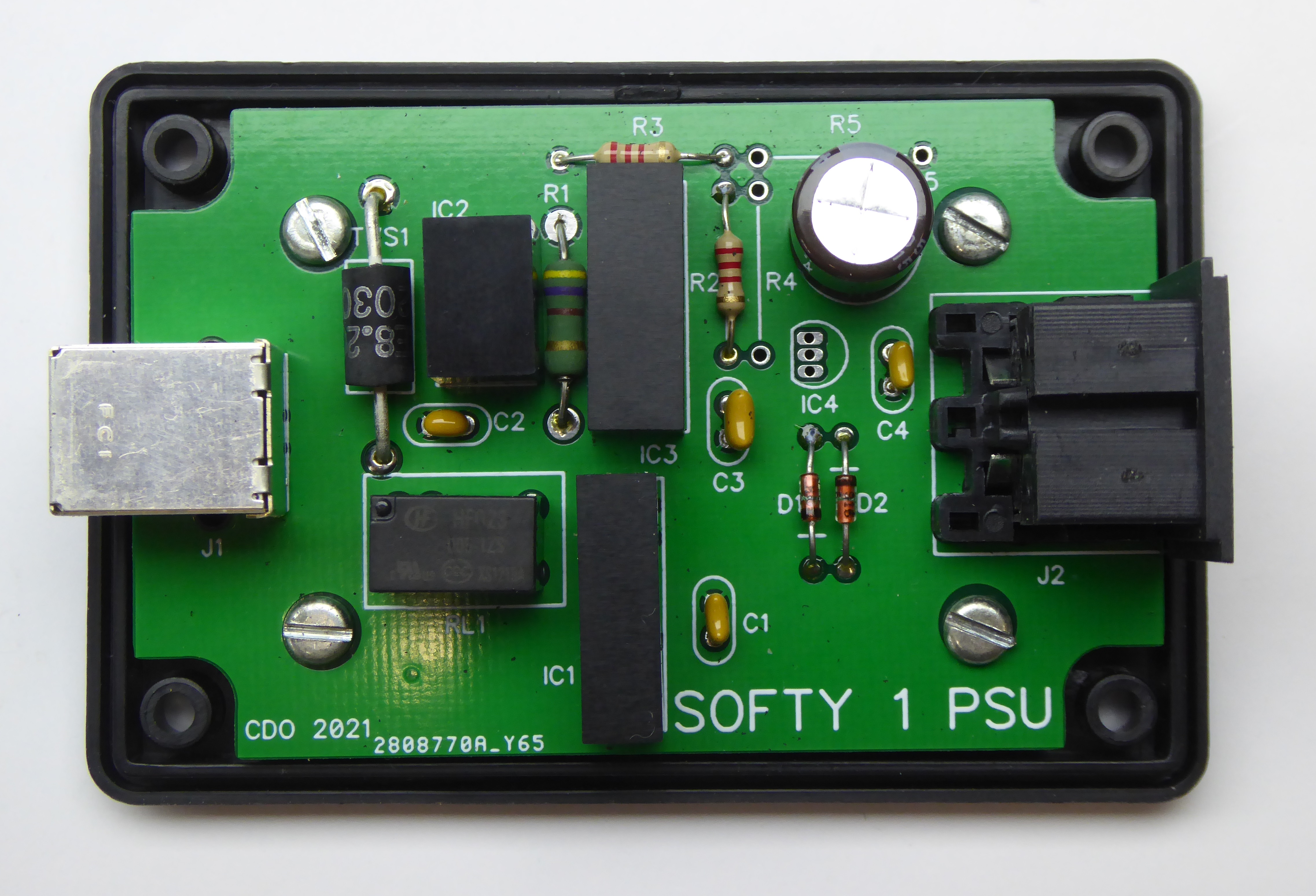 SOFTY 1 Power Supply (PSU) Internal View