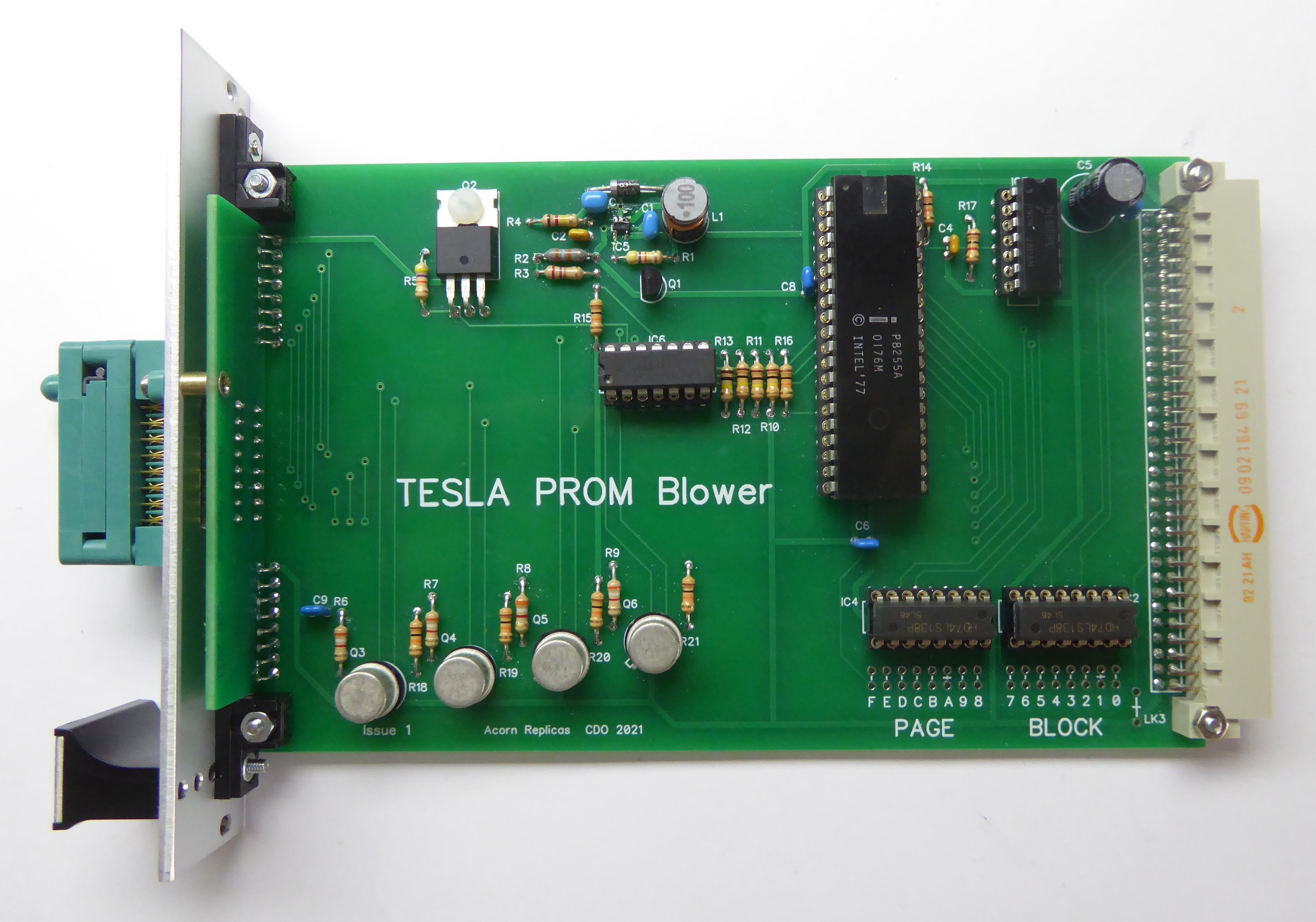 Tesla PROM Programmer Board (Rack Mount)