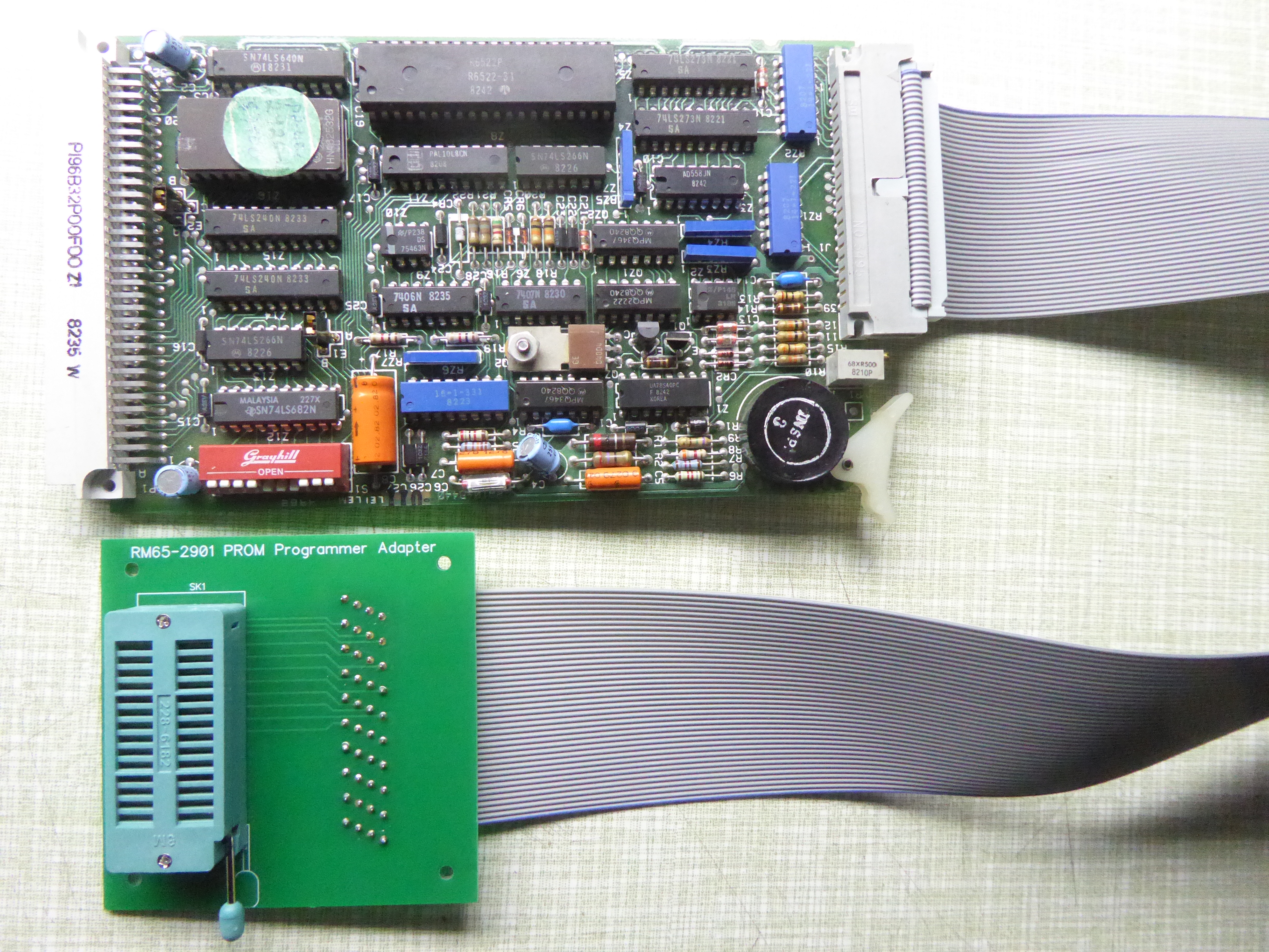 RM65-2901 PROM Programmer Module with replica Adapter Board