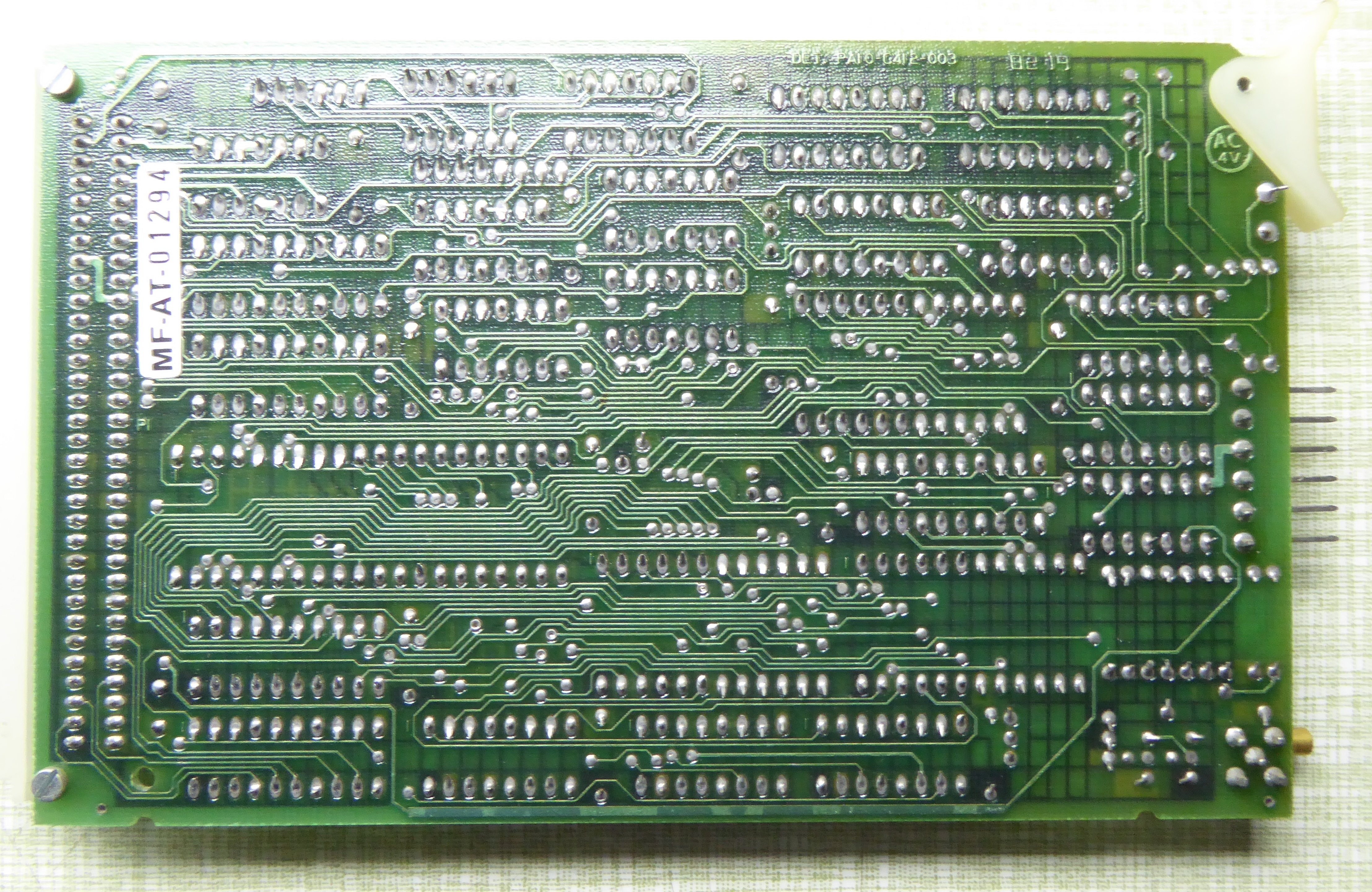 RM65-5102 CRT Controller (CRTC) Module Rear View