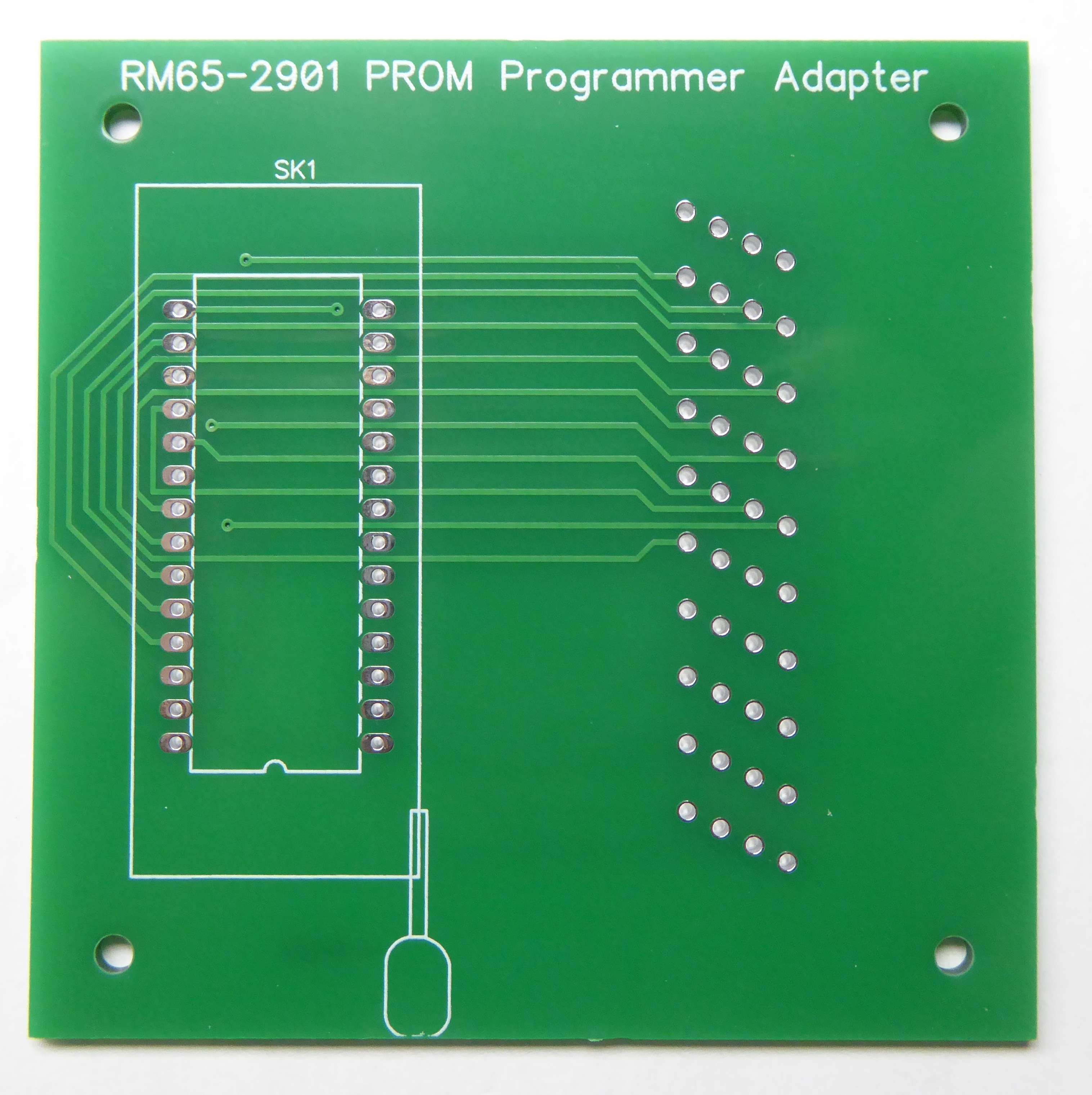 Replica RM65-2901 PROM Programmer Socket Module PCB