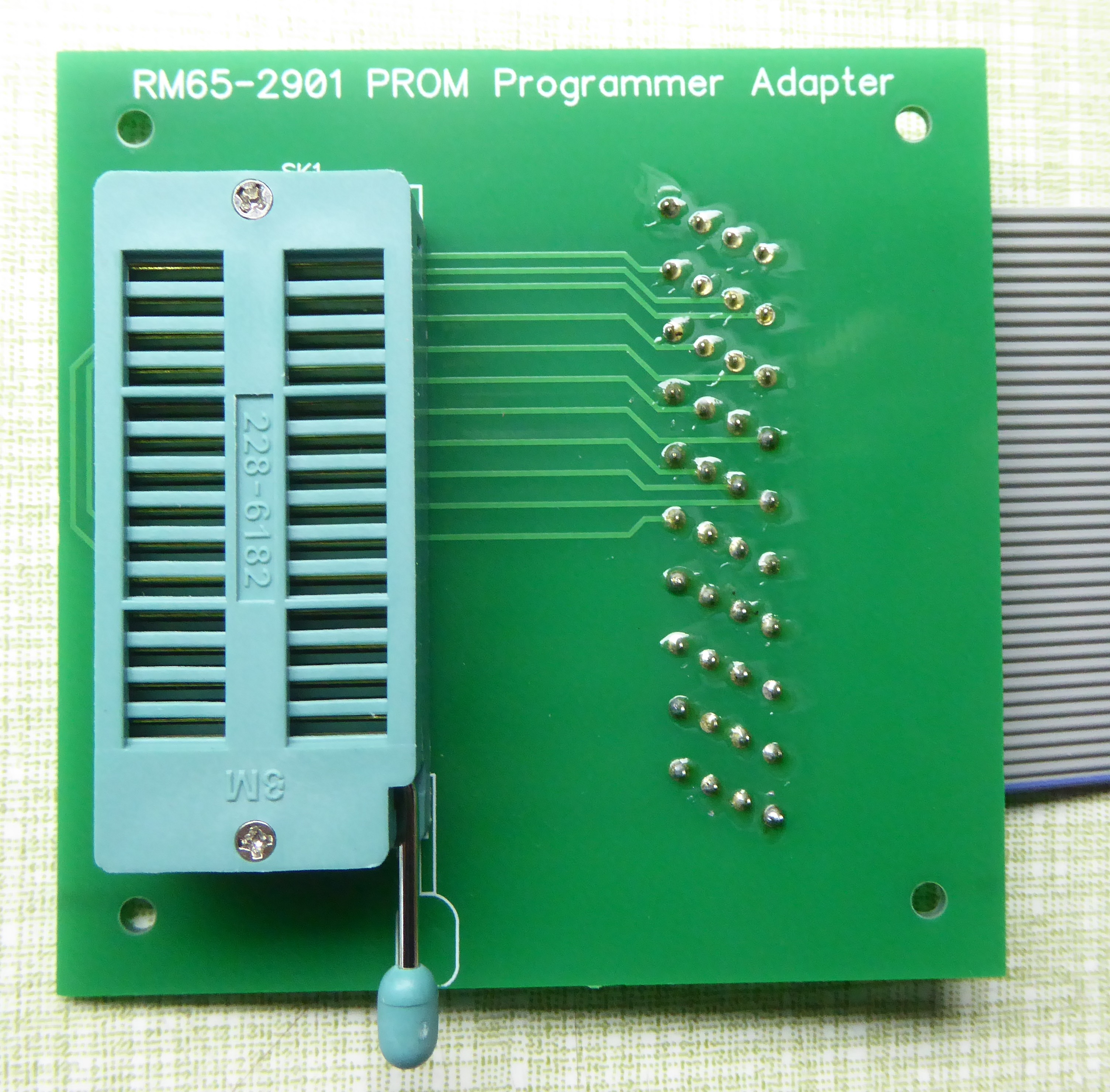 Replica RM65-2901 PROM Programmer Socket Module