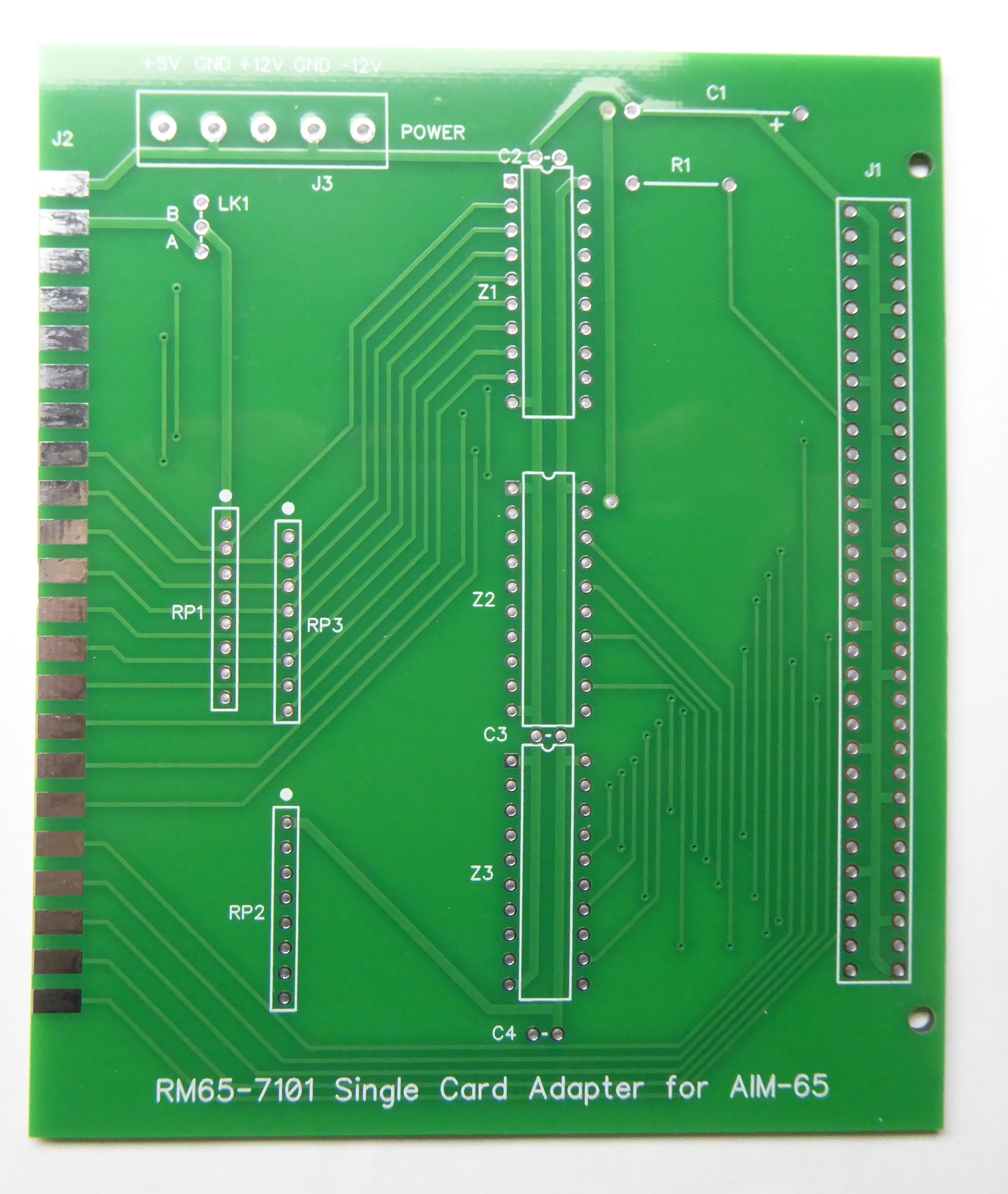 Replica RM 65-7101 Single Card Adapter PCB