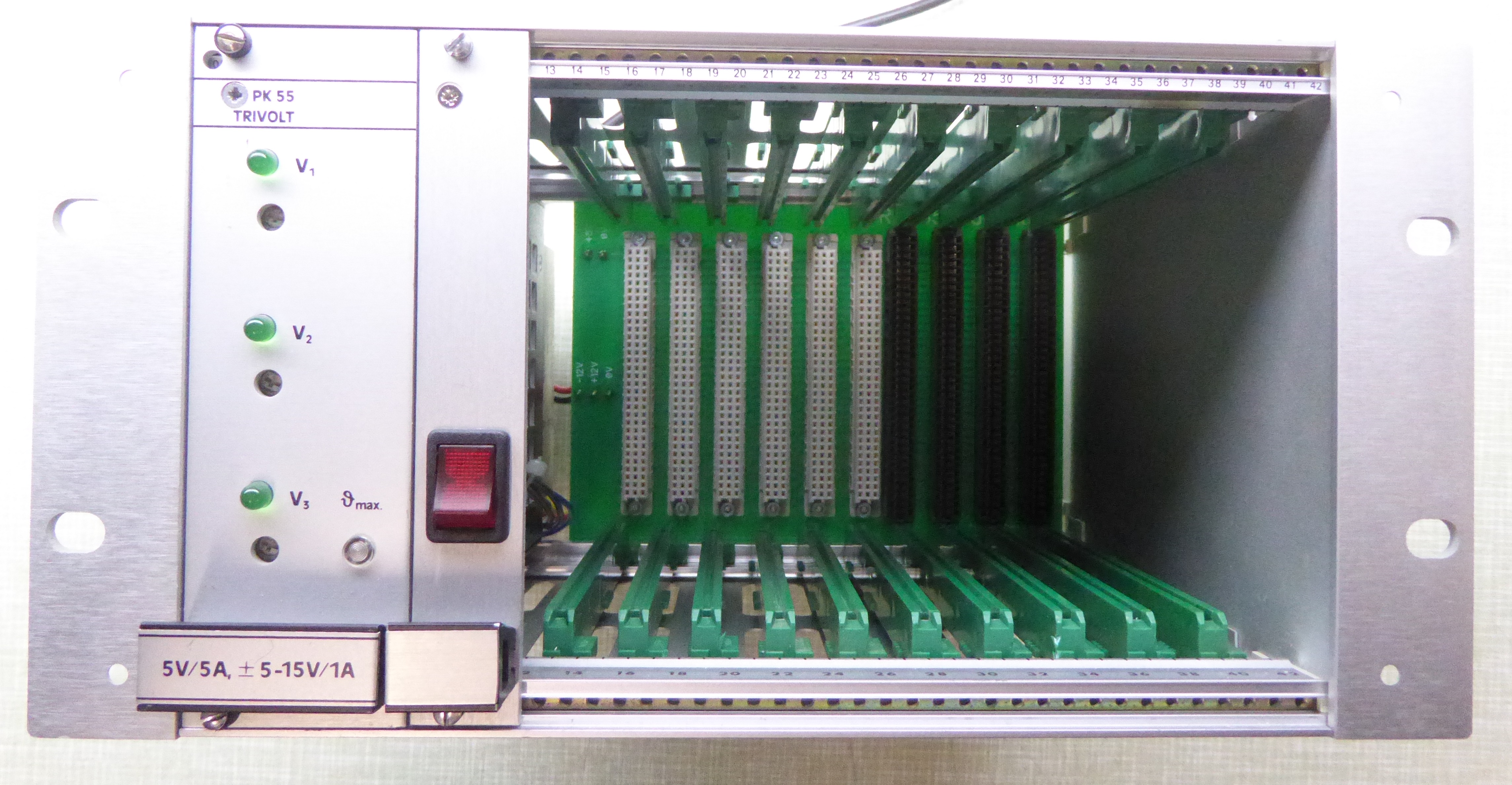 RM 65 Backplane in Rack